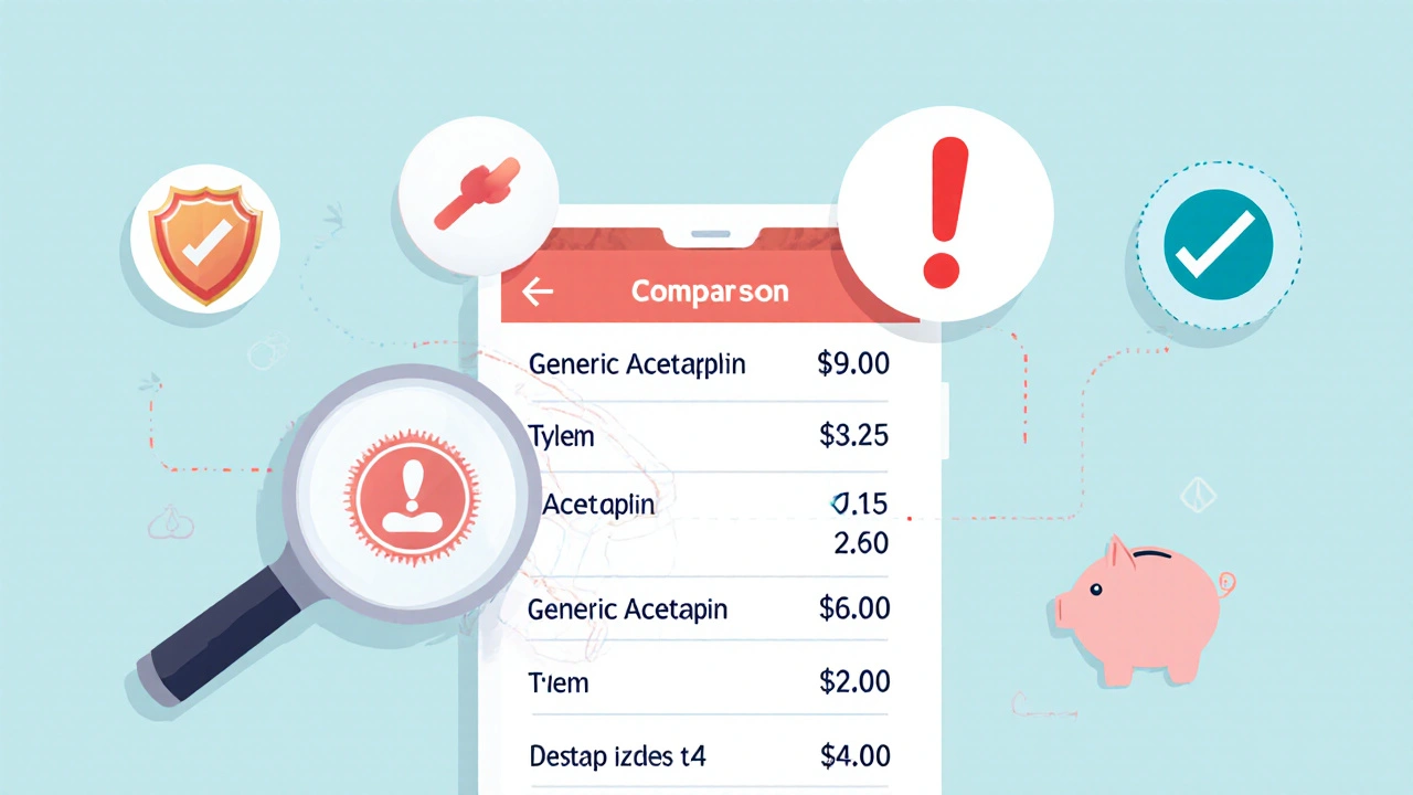 Step‑by‑step: ordering cheap generic Tylenol online