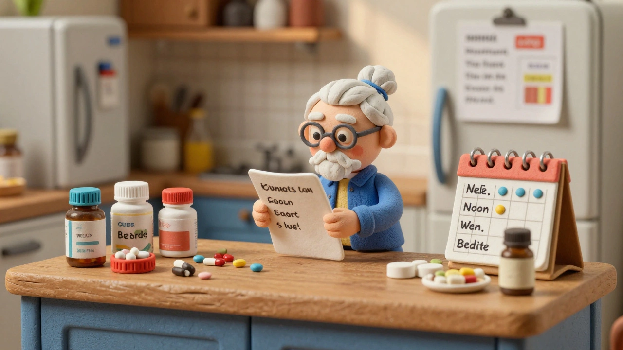 How to Create a Medication Schedule That Minimizes Interactions