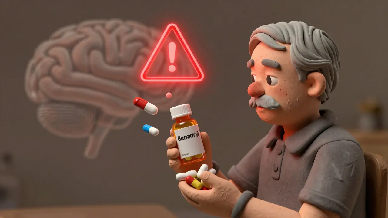 Cumulative Anticholinergic Burden: How Antihistamines Combine with Other Medications to Risk Cognitive Decline